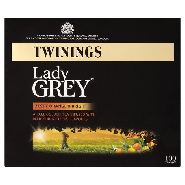 Foto Twinings Lady Grey Tea Bags 100 per pack