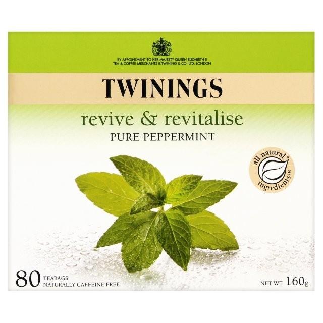 Foto Twinings Pure Peppermint Tea Bags 80 per pack