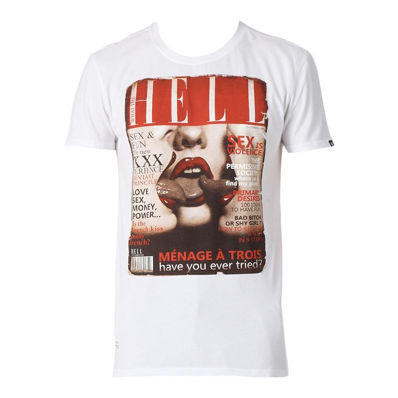 Foto Two Angle Camiseta de manga corta - ghell - Blanco / Crudo