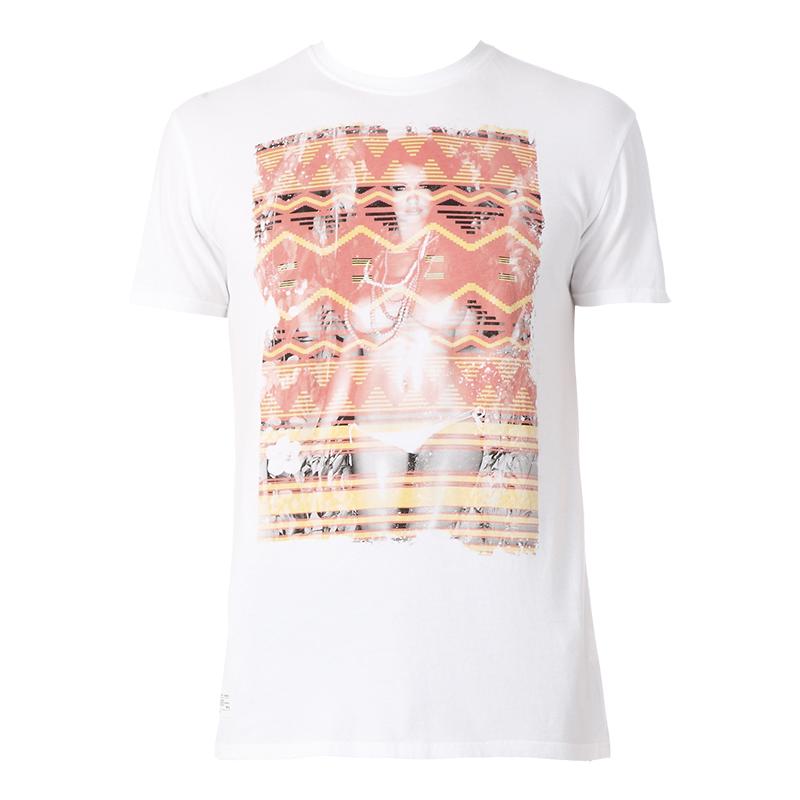 Foto Two Angle Camiseta de manga corta - vinka - Blanco / Crudo