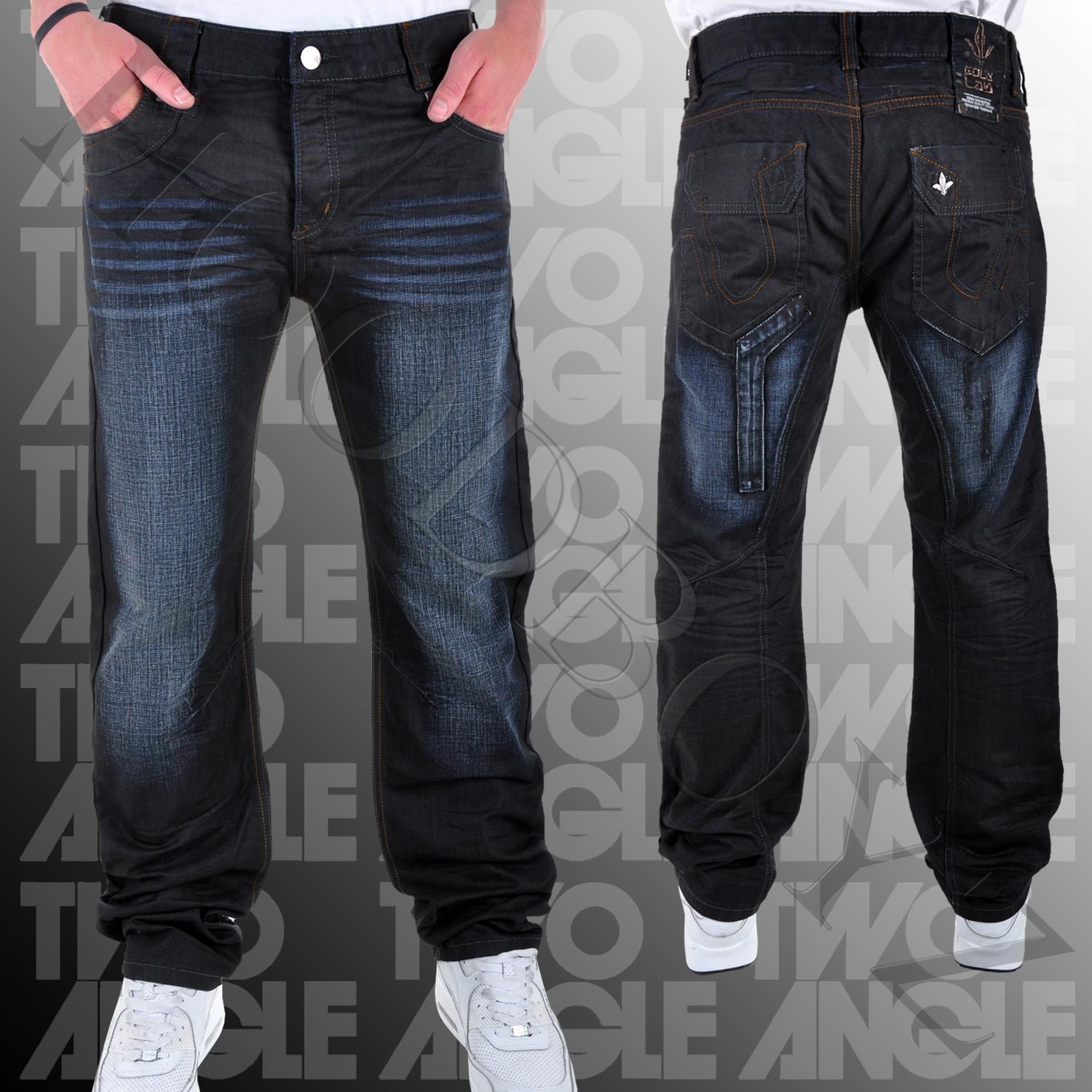 Foto Two Angle Loose Fit De Color Azul Oscuro