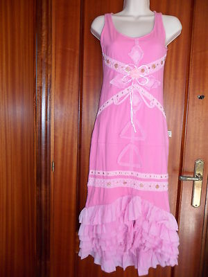Foto Txs: Vestido Rosa Savage Culture Aire Flamenco 220€