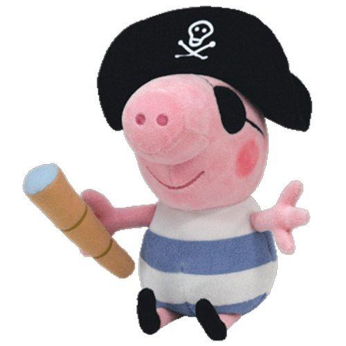 Foto TY Soft Toy Peppa Pig Pirate George Beanie