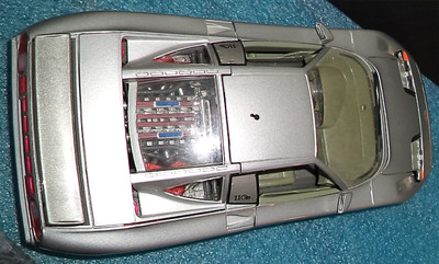 Foto ۞  Bugatti 11 Gb Gris 1.991 Burago Escala 1/18 Italia