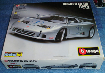 Foto ۞  Maqueta Bugatti Eb110 1.991 Burago Cod 7035