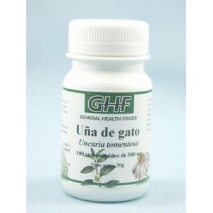 Foto Uña De Gato Ghf. 100 Comprimidos De 500 Mg.