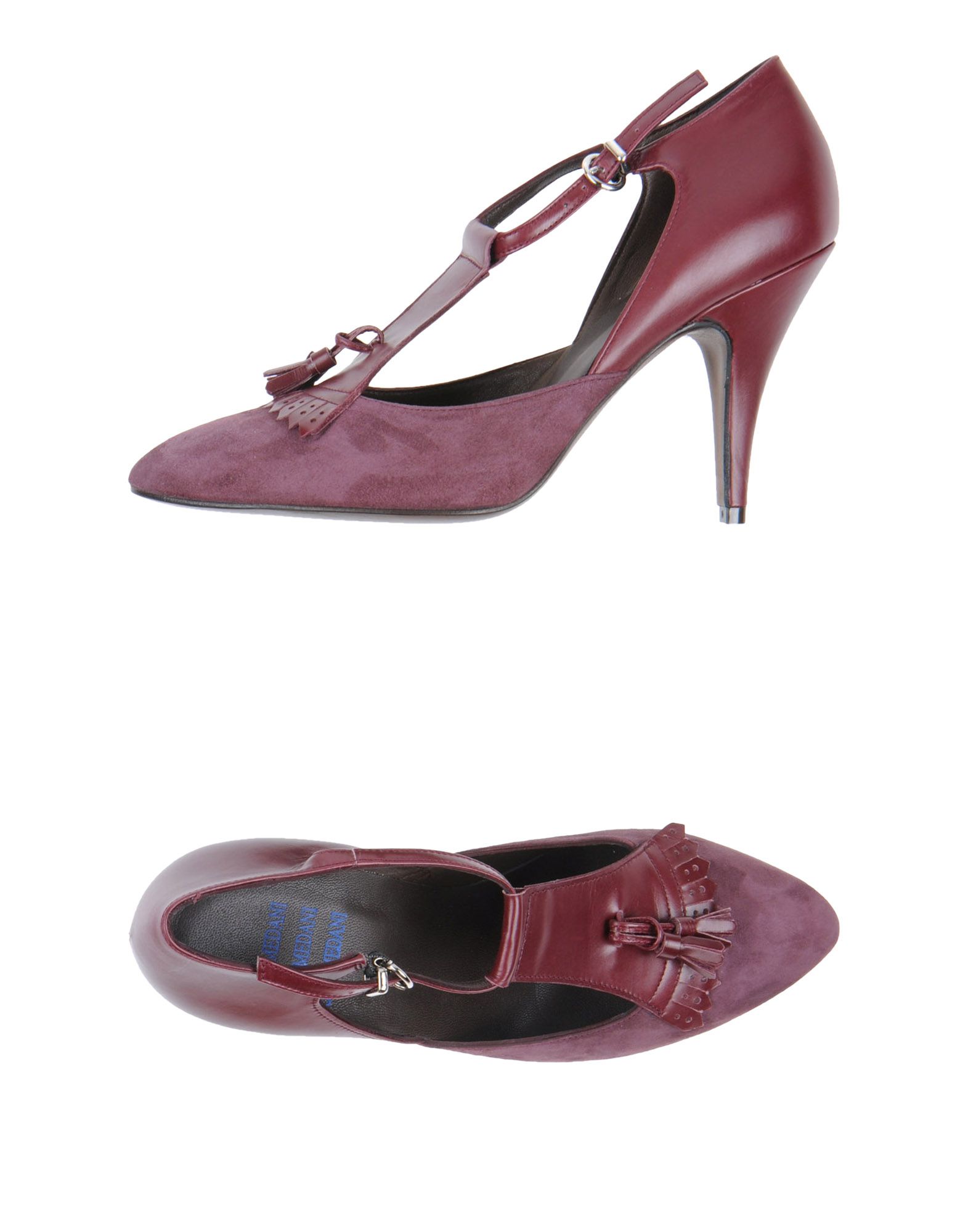 Foto Uad Medani Mocasines De TacóN Mujer Burdeos