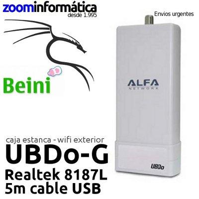 Foto Ubdo-g Cpe Wifi Usb Punto Acceso Exterior Estanca Wi-fi Wireles Alfa Networks
