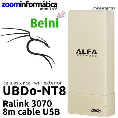 Foto Ubdo-nt Wifi Usb Punto Acceso Exterior Ralink Rt3070 2w 8mt Alfa Networks Nt8 8m