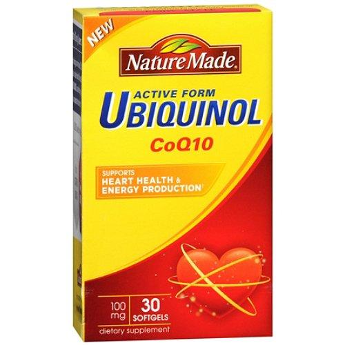 Foto Ubiquinol CoQ10 Nature Made 100 mg 30 capsulas