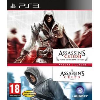 Foto Ubisoft Double Pack: Assassins Creed 1 + Assassins Creed 2 - PS3