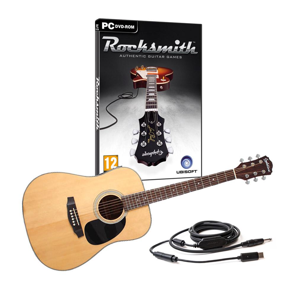 Foto Ubisoft Rocksmith Xbox 360 + Guitarra Elctrica Eagletone Dg-solo Eq