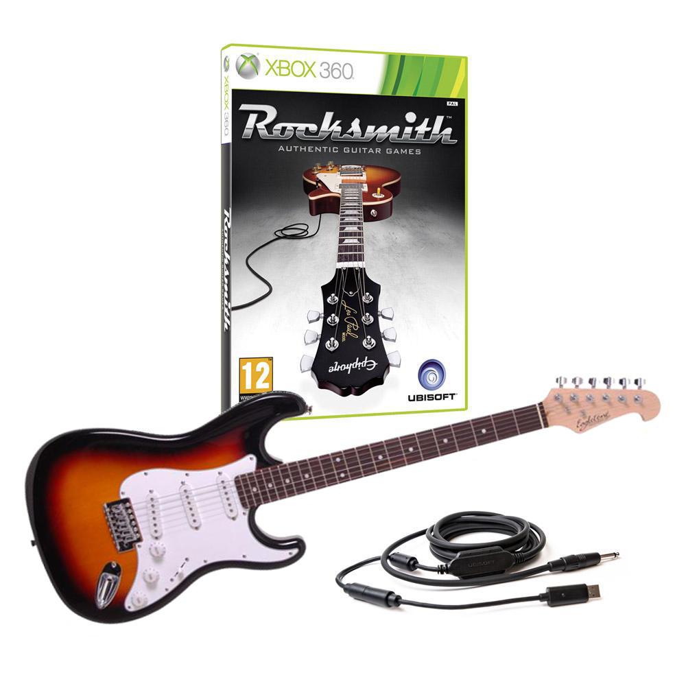 Foto Ubisoft Rocksmith Xbox 360 + Guitarra Elctrica Eagletone Sun State - S