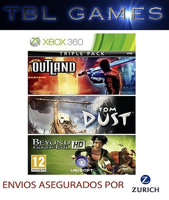 Foto Ubisoft Triple Pack: Beyond Good And Evil Hd + Outland + From Dust Xbox360 Xbox