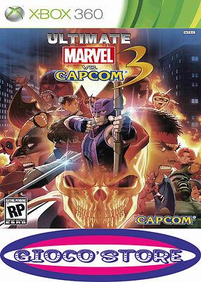 Foto Ultimate Marvel Vs Capcom 3 Textos En Castellano Nuevo Precintado Xbox 360