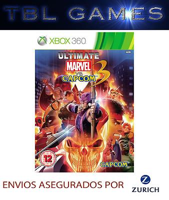 Foto Ultimate Marvel Vs Capcom 3  Xbox360 Xbox 360  En Español  Nuevo (precintado)