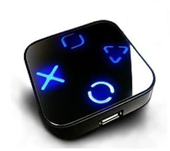 Foto Ultra Blue Led Light Backlit USB 2.0 Hub - 4 Ports