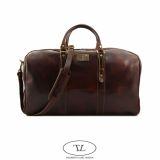 Foto Una bolsa de rugby ideal. Una bolsa de deporte solo compartimiento clásico para hombres.