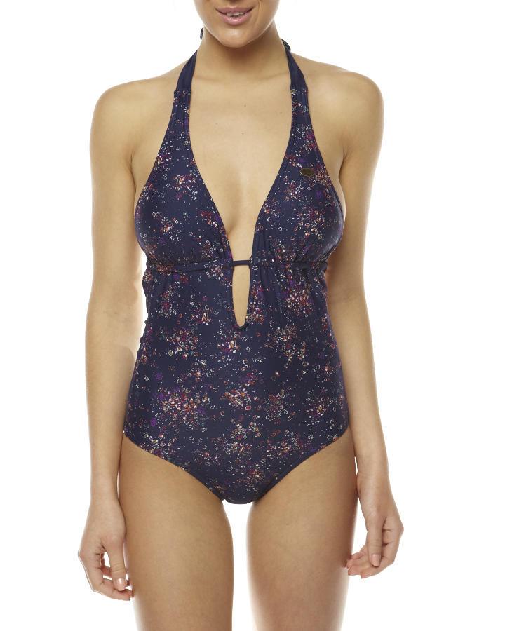 Foto Una Sola Pieza Pretty Ditsy De Roxy - Azul Marino Pretty Dist