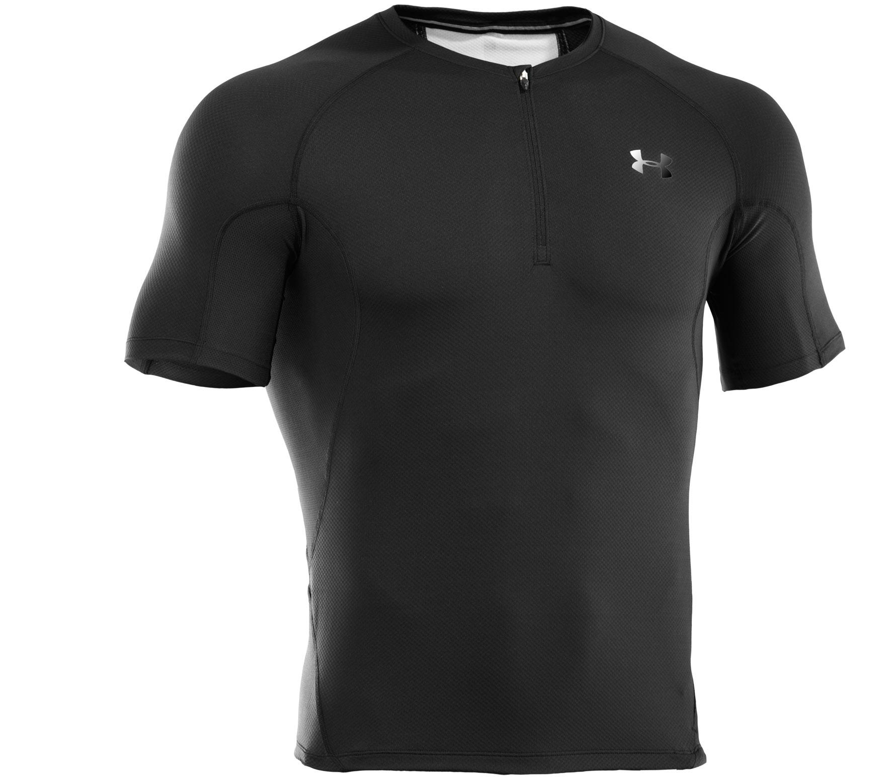 Foto Under Armour - Camiseta Hombre Coldblack Run Short Sleeve 1/4 Zip