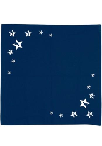 Foto United Skateboard Artists Stars Bandana navy/acid white
