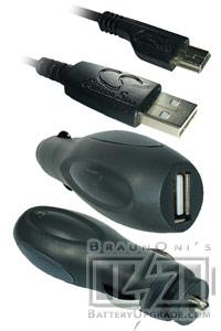 Foto Universal Car charger with Micro-USB connector for Samsung SPH-M630 Highnote