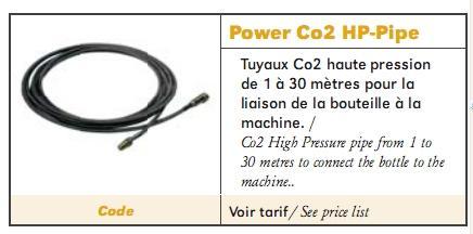 Foto UNIVERSAL-EFFEC POWER CO2 HP-PIPE 30 30m Connection And Lancer Co2 Bot