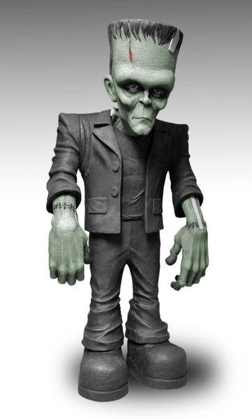 Foto Universal Monsters Figura Monster Scale Frankenstein 45 Cm --- Damaged