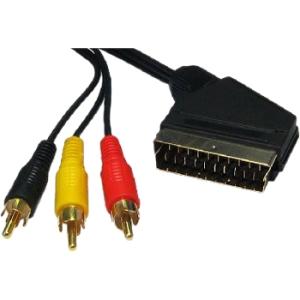 Foto unknown 2SR3-05 - 5 21pin blk sct plg-3xrca cbl gd x50