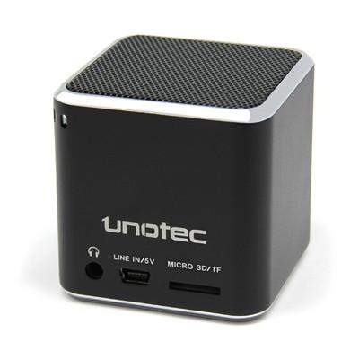 Foto Unotec Maxcube Black Altavoz Mp3 Slot Microsd Mp3 Speaker