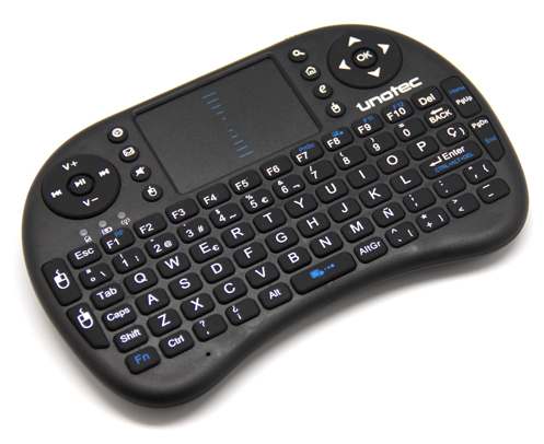 Foto Unotec XPAD Teclado + Touchpad Inalambrico HTPC