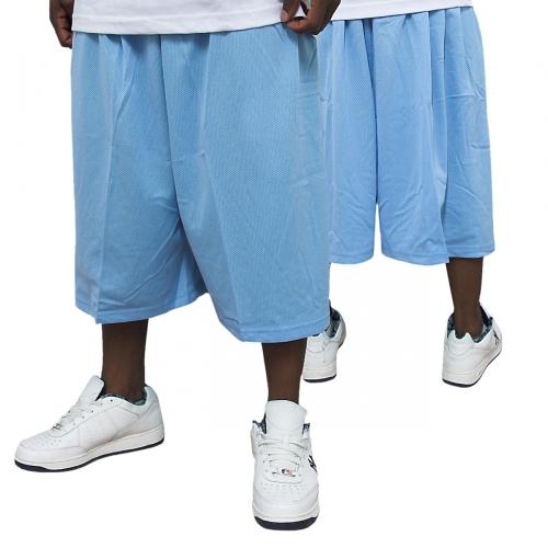 Foto Urban Classics Bball malla pantalones cortos Sky azul talla XL