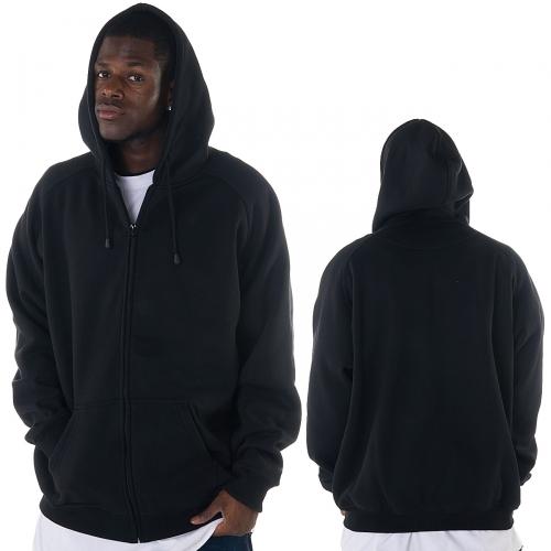 Foto Urban Classics Blank Zip Hoody Black