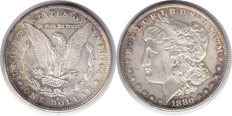Foto Usa Morgan Dollar 1880