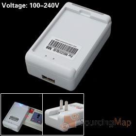 Foto USB AC cargador de batería móvil para Meizu M8