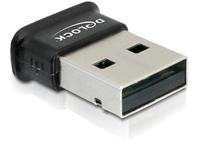 Foto USB Adapter Delock Bluetooth 4.0 Klasse 2 Micro Size