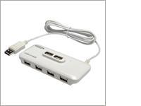 Foto USB-HUB Ednet 10-port, USB2.0, extern, mit Netzteil