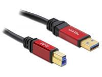 Foto USB-Kabel Delock Premium USB3.0 Typ A -> Typ B St/St 1,00m retai