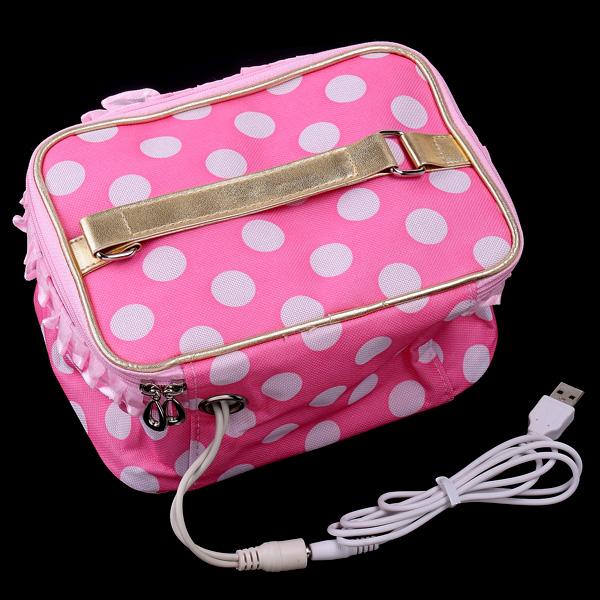 Foto USB Lunchbox Bento Box Warmer Heater Bag