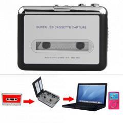 Foto usb pasar cinta casete convertir a música mp3 cd reproductor pc conver