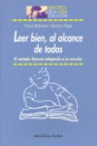 Foto Víctor Estalayo - Leer Bien, Al Alcance De Todos - Biblioteca Nueva