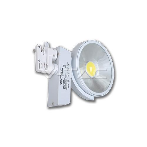 Foto V-TAC LED Euro de luz, Seguimiento de la Luz COB - Epistar chip 20W blanco