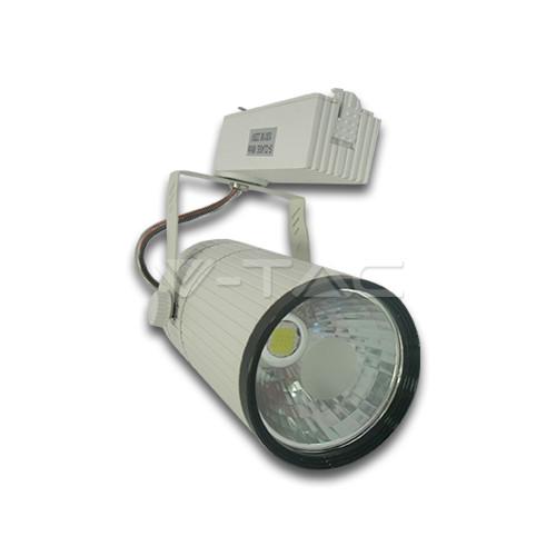 Foto V-TAC LED reflector de luz, Seguimiento de la Luz COB - Blanco Cuerpo 10W Blanco