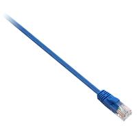 Foto V7 V7E3C5U-05M-BLS - cat5e utp 5m blue snagless - patch cable rj45 ...