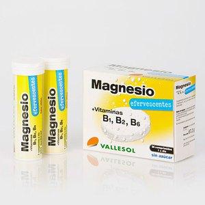 Foto VALLESOL MAGNESIO + VIT B 24COMP EFERV