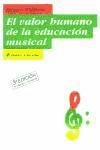 Foto Valor Humano De La Educacion Musical,el 3ed