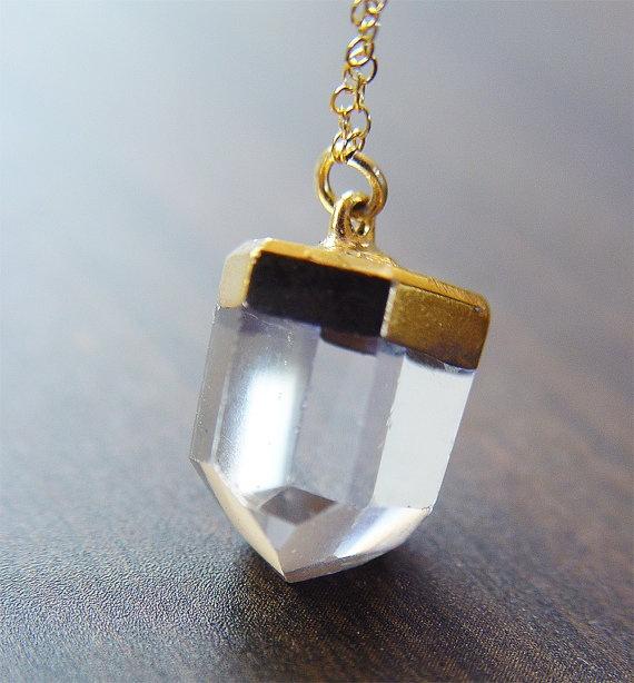 Foto Vanilla Quartz gold Necklace