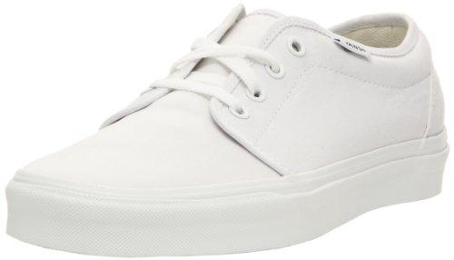 Foto Vans 106 - Zapatillas de skate con suela vulcanizada unisex, color blanco, talla 40.5