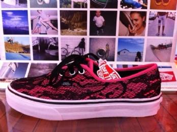 Foto VANS AUTHENTIC LACE NEON PINK - - VANS - Tallas: 36,38,