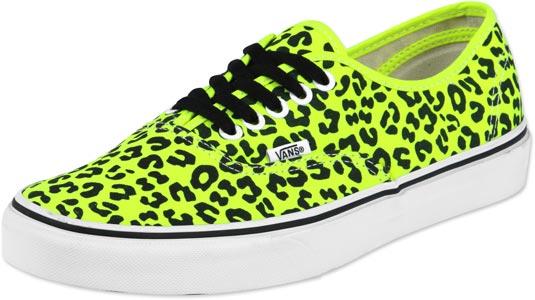 Foto Vans Authentic W calzado leopard yellow/black 40,0 EU 7,5 US